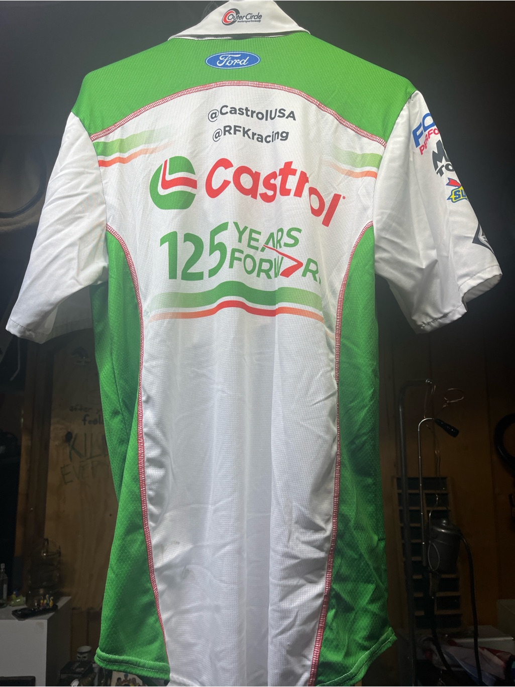 Brad Keselowski Ford Castrol Nascar Racing Team Official Motorsports Shirt